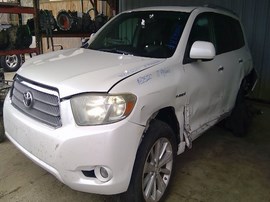 2010 TOYOTA HIGHLANDER, WHITE, HYBRID, 3.3L, AT AWD.  Z25200